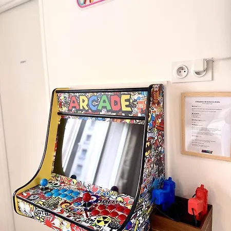 L'arcade Retro - 6 Pers - Proche Centre Et Gare *