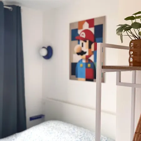 L'arcade Retro - 6 Pers - Proche Centre Et Gare Appartement