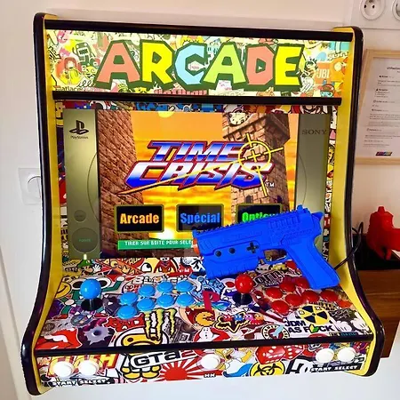L'arcade Retro - 6 Pers - Proche Centre Et Gare Apartment