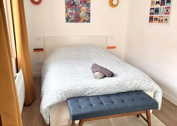 L'arcade Retro - 6 Pers - Proche Centre Et Gare Appartement *