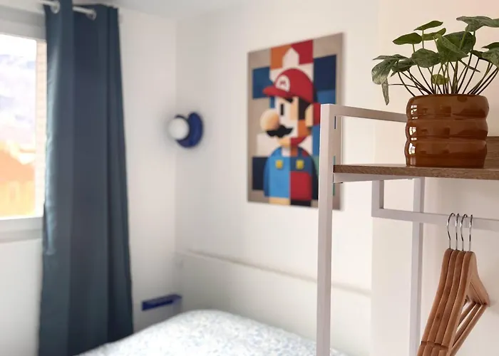 L'arcade Retro - 6 Pers - Proche Centre Et Gare Appartement