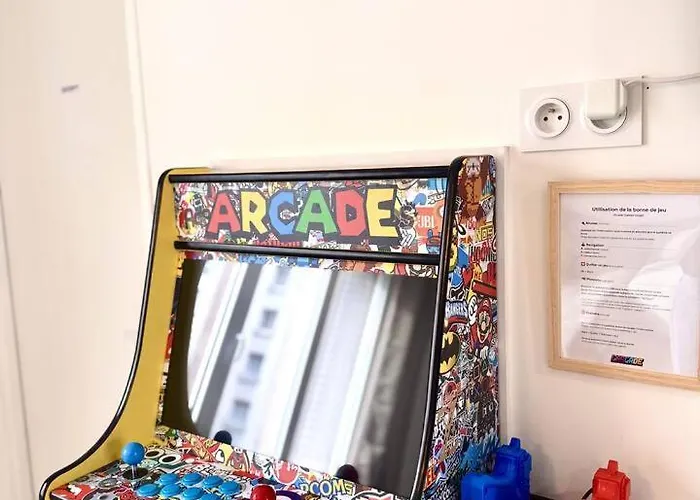 L'arcade Retro - 6 Pers - Proche Centre Et Gare *